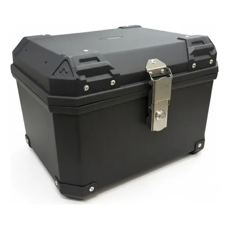 Baú Bauleto Traseiro Moto 45l Com Base Forrado Profissional