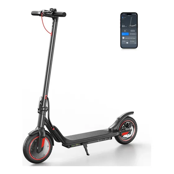 Patinete Elétrica I9m Dobrável Para Adultos Motor 500w 32km/ Preto