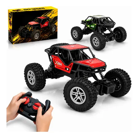 Carrinho Controle Remoto Recarregável 4x4 Off Road Brinquedo