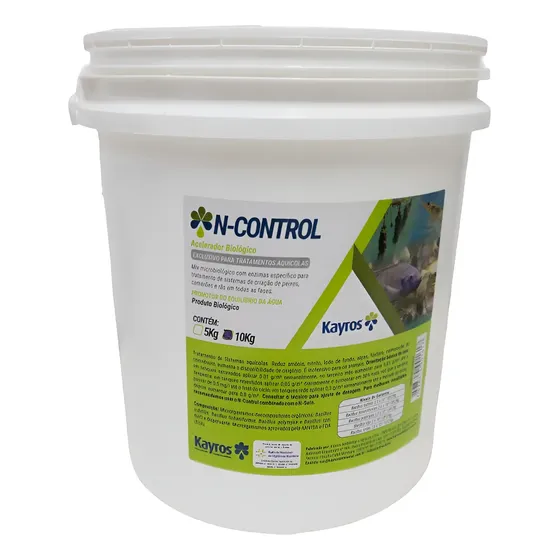 N Control 10kg - Tratamento De Sistemas De Criação De Peixes