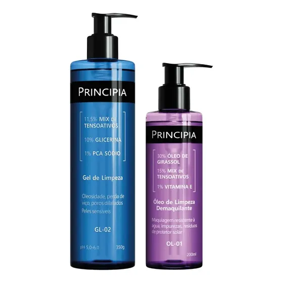 Principia Kit Limpeza Profunda Pele Sensível Gl-02 + Ol-01