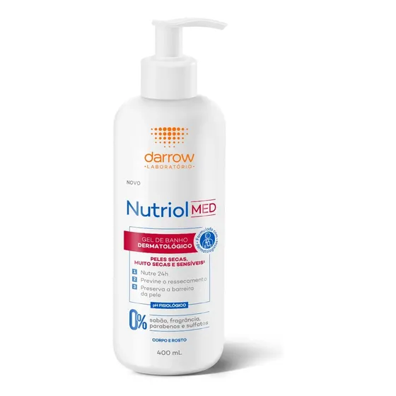 Nutriol Med Gel De Banho 400ml