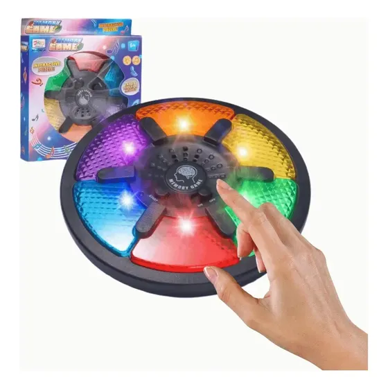 Jogo De Memória Eletrônico Decoreba C/ Luz E Som Educativo