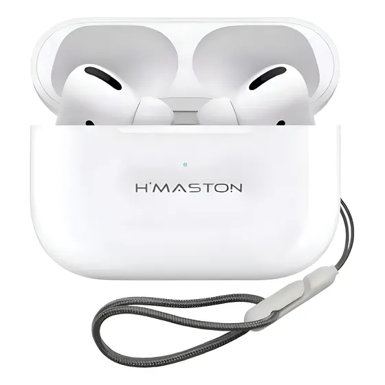 Fone De Ouvido Bluetooth Sem Fio Recarregável Cor Branco