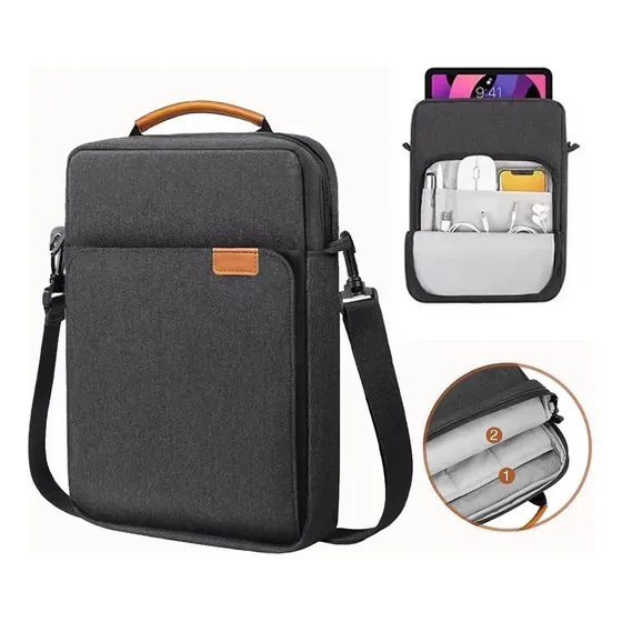 13.3 In Capa Case Bolsa Pasta Para Tablet Ipad Air Pro Alça