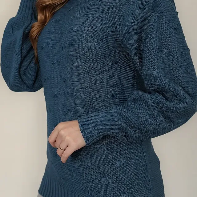 Blusa De Frio Tricot Feminina Suéter Lã Casaco Inverno Tricô