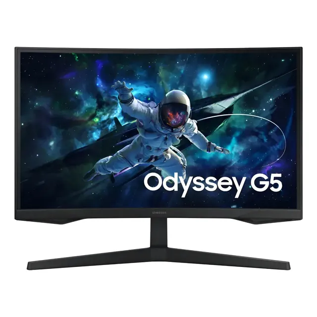 Monitor Samsung 27 Gamer Odyssey G5 Led/va Qhd 165hz 1ms Preto