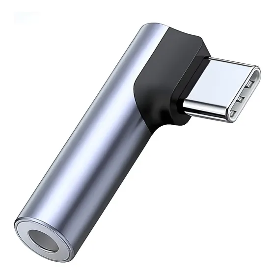 Adaptador Tipo C P/ Fone P2 Áudio Premium Dac Xiaomi Samsung