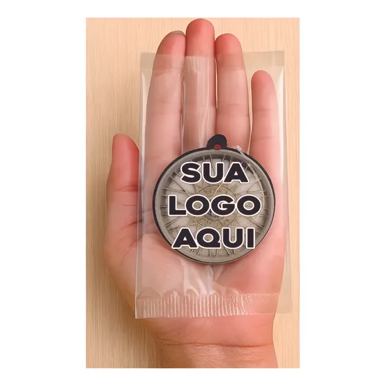 100 Cheirinho De Carro Personalizado Com Sua Logo Marca