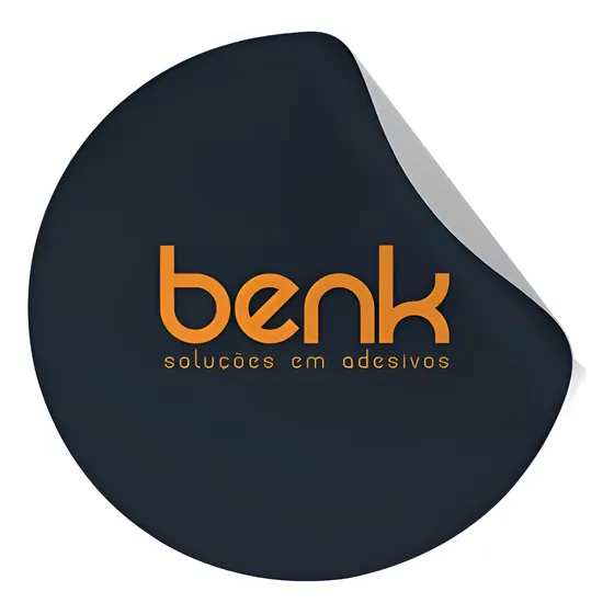 1000 Etiqueta Adesivo Rótulo Em Vinil Personalizado 5x5 Cm