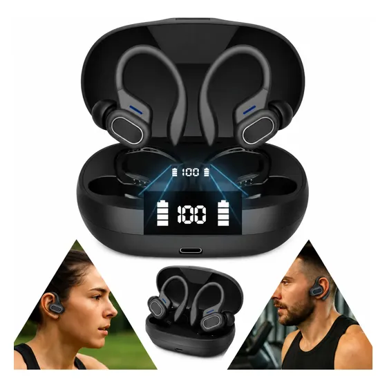 Fone Esportivo Bluetooth Corrida Sem Fio Prova Àgua Ciclismo