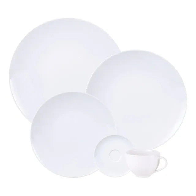 Aparelho De Jantar Tramontina Flávia Em Porcelana 20pçs
