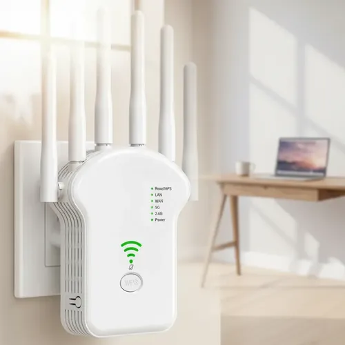 Repetidor De Sinal Wi-fi 2.4ghz 300mbps Longo Alcance Bivolt
