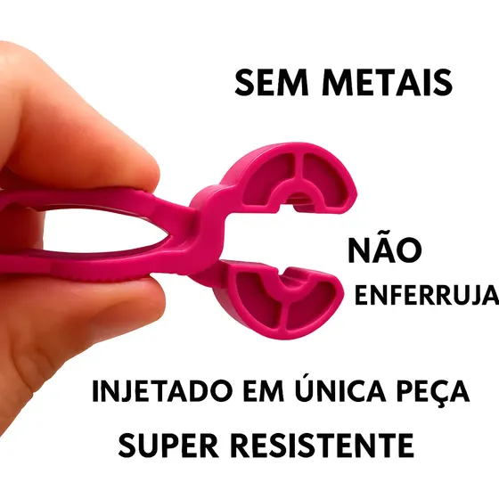 Kit 24 Prendedor Multiuso Roupa Premium Cores Design Alemao