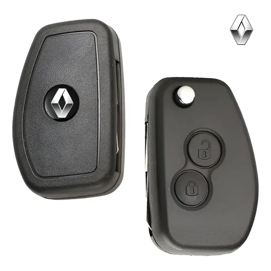Chave Canivete Renault Duster Sandero Logan + Bateria