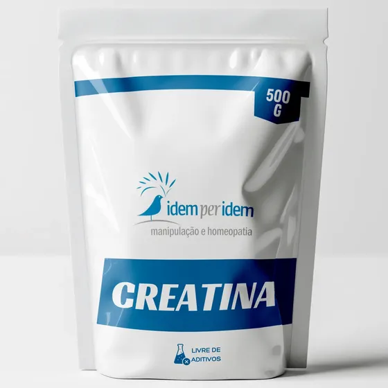 Creatina Monohidratada 500g - 100% Pura Idem Per Idem