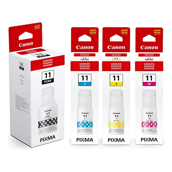 Kit Tinta Canon Gi-11 G3160 G2160 - 04 Cores