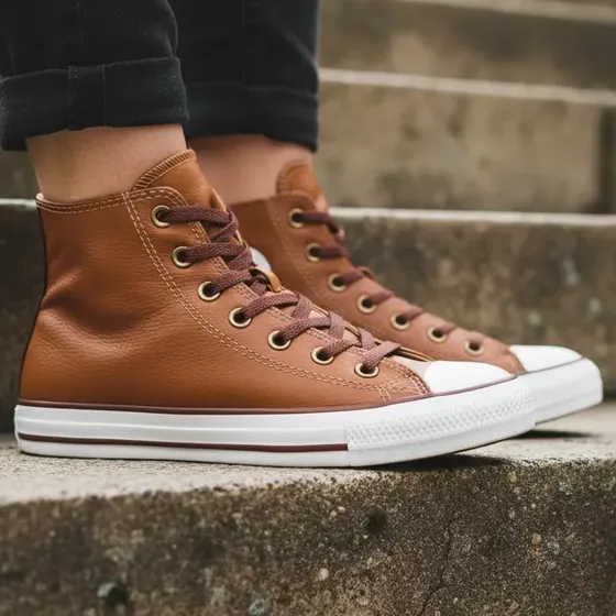 Tênis Chuck Taylor All Star Longo Couro Converse
