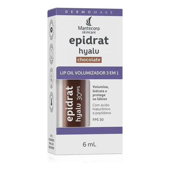 Hidratante Labial Epidrat Hyalu Fps30 6ml Mantecorp Skincare