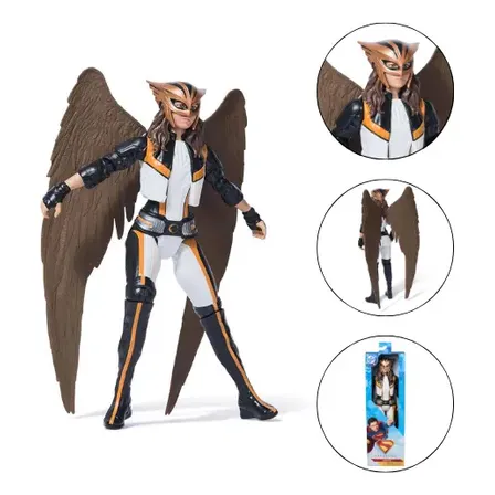 Boneca Mulher Gavião 30cm Hawkgirl Dc Lançamento 2025