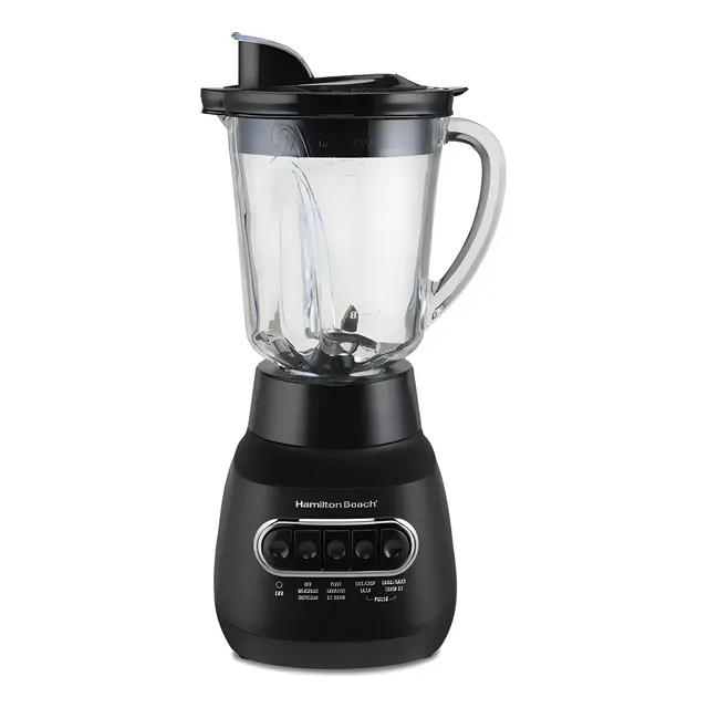 Liquidificador Power Elite Jarra Vidro Hamilton Beach 220v Preto 220v