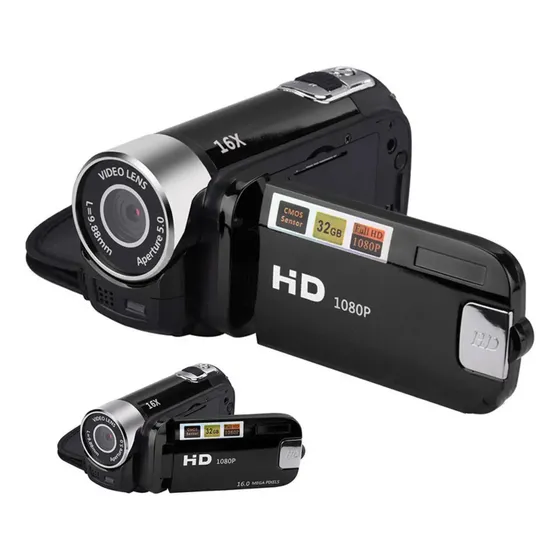 Filmadora Digital Compacta Full Hd Cmos Ntsc/pal 16x Zoom