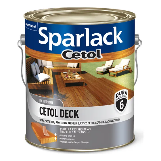 Cetol Deck P/ Madeiras Natural 3,6l Sparlack
