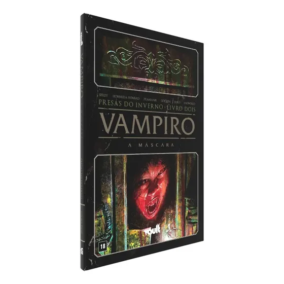 Jogo Livro Vampiro A Máscara Hq Vol 2 De Rpg 18+ Gálapagos