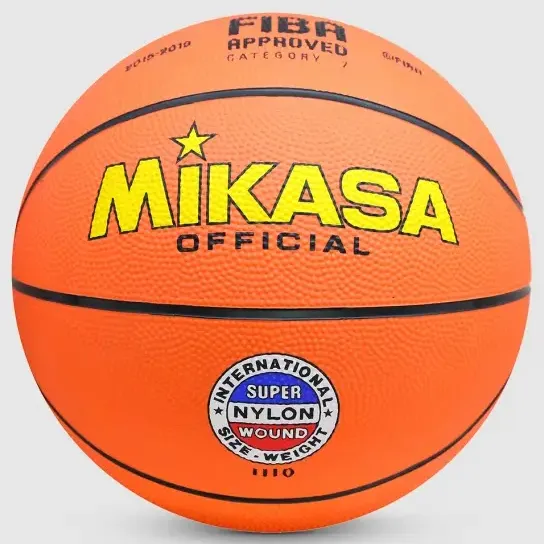 Bola De Basquete Mikasa 1110 Laranja - Padrão Fiba