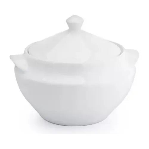 Sopeira Gigante Em Porcelana De 5 Litros Branca