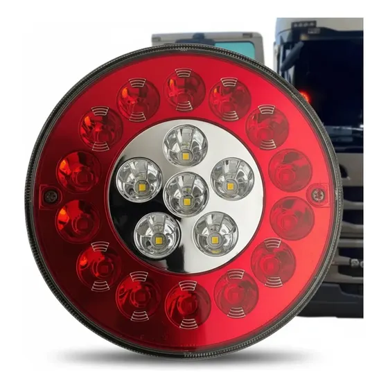 Lanterna Corujinha Caminhão 19 Leds Cabine Ou Refil Facchini