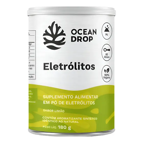 Eletrólitos Ocean Drop Sódio Potássio Fósforo Magnésio