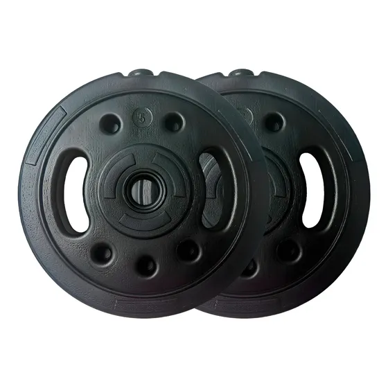 Kit 2 Anilhas 5kg Kenkorp Para Musculação