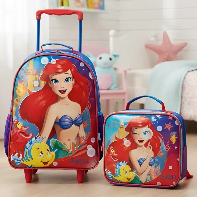 Kit Mochila E Lancheira Ariel R2 Xeryus