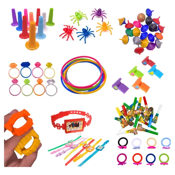 Kit 100 Mini Brinquedos Lembrancinha Festa Sacolinha Criança