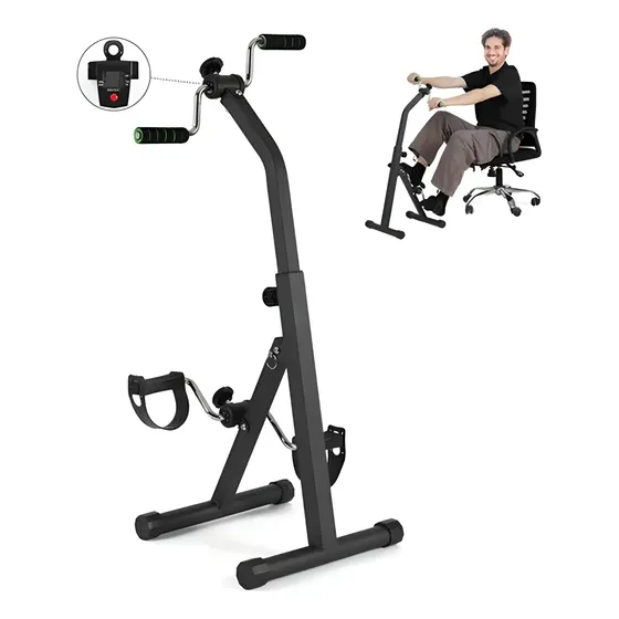 Mini Bicicleta Ergometrica Para Mãos Pés Mini Bike Ginastica
