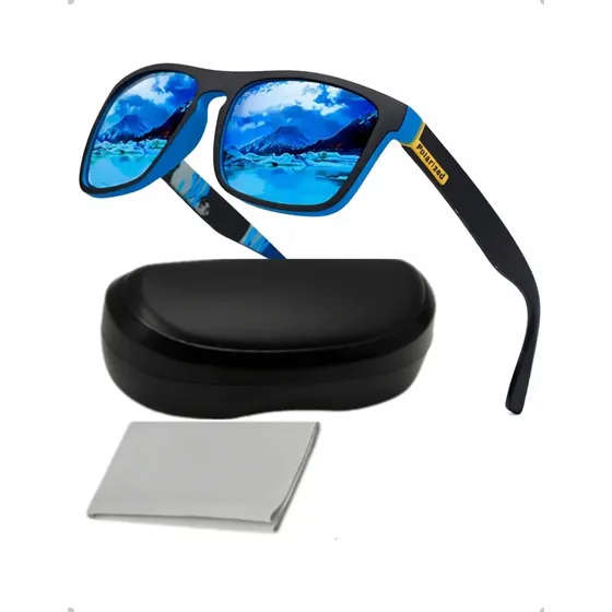 Oculos Polarizado Masculino De Sol Esportivo Pesca Uv400 Top