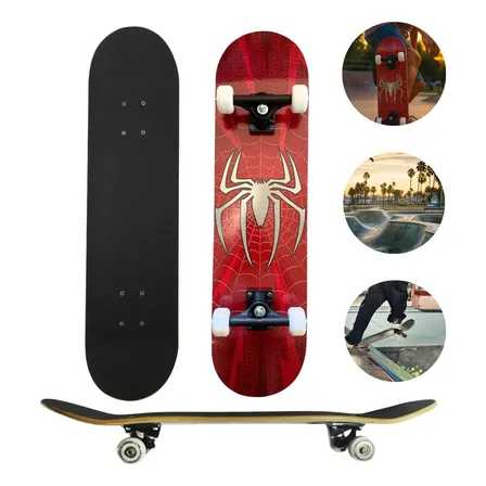 Skate Completo Iniciante Premium Montado Infantil