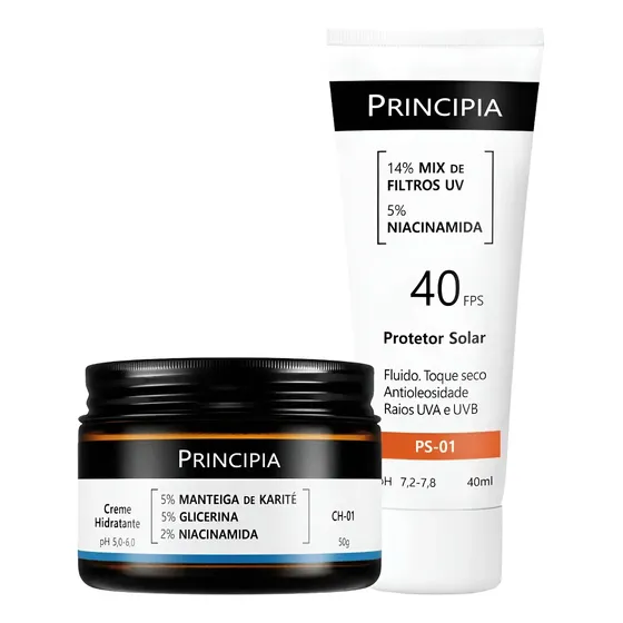 Principia Kit Hidratação E Proteção Ch-01 + Ps-01 Fps 40