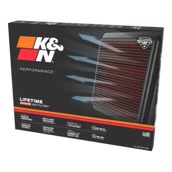 Filtro Ar K N 33-5142 Carro/caminhonete 1 Pieza Esportivo