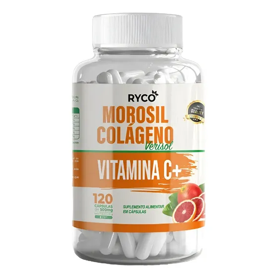 Morosil + Colágeno + Vitamina C 120 Cápsulas Ryco Sem Sabor