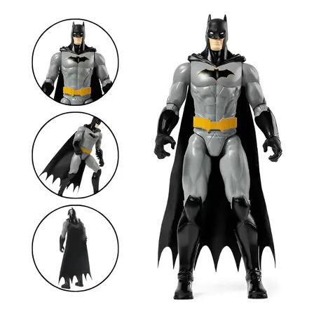 Boneco Batman Dc Articulado 30cm Original Lançamento