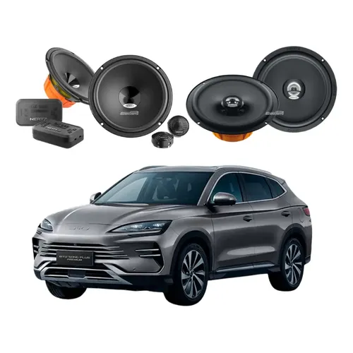 Combo Alto Falante Hertz Dsk165 + Dcx165 Byd Song Plus