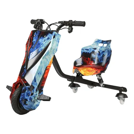 Patinete Triciclo Drift Elétrico Grande 350w Bluetooth 20km