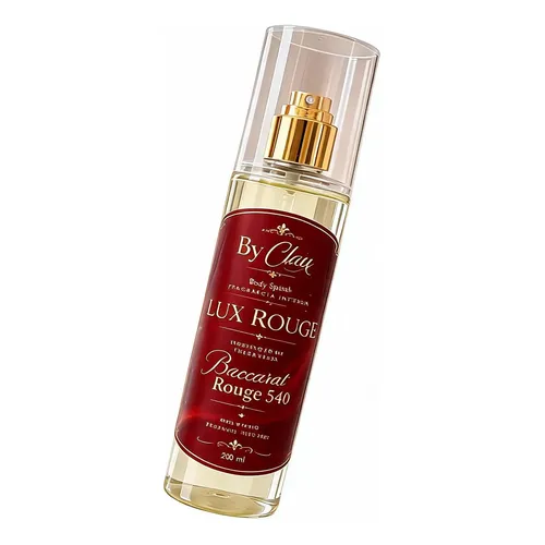 Body Splash Intense Lux Rouge - Unissex - By Clau - 200ml