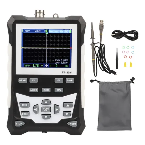 Osciloscópio Digital Tft Portátil De 2,4 Polegadas Com