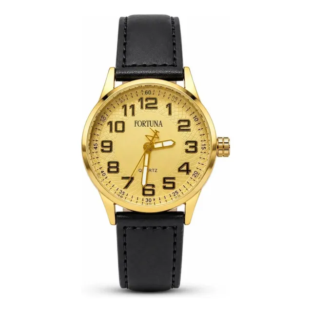 Relógio De Pulso Masculino Fortuna Old Money Minimalista