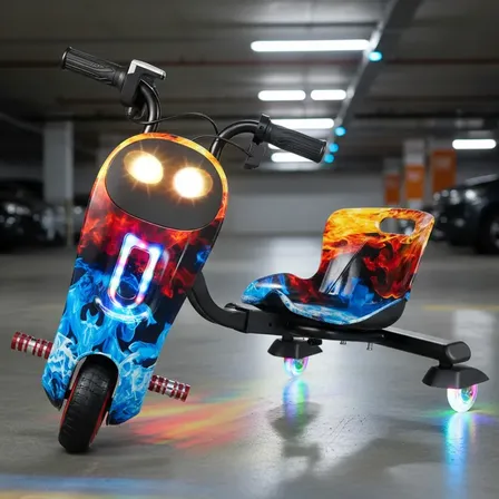 Patinete Elétrico Triciclo Infantil Drift 250w Com Bluetooth