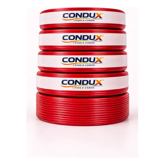 Cabo Flexivel 2,5mm Unipolar Com 100 Metros Condux 750v