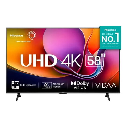 Smartv Led Hisense 58 Uhd 4k 58a6nv (reembalado)